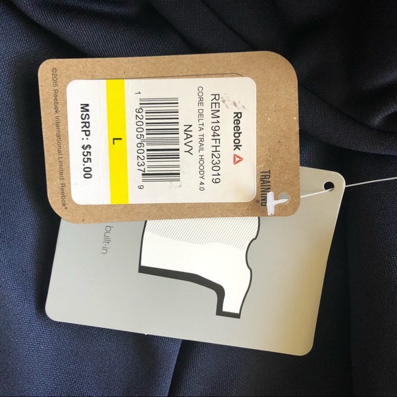 Reebok Men’s Hoody Core Delta Trail - Picture 6 of 6